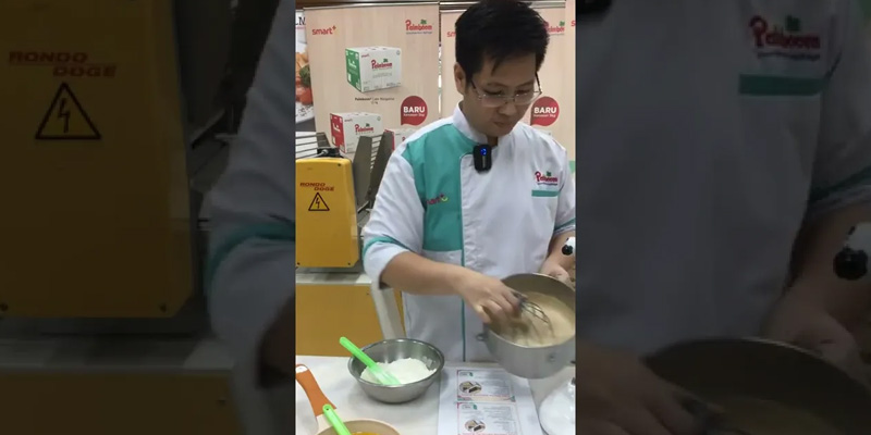 [Live Baking] Cake Mocha Ganache Kukus - Chef Mickey Gunawan